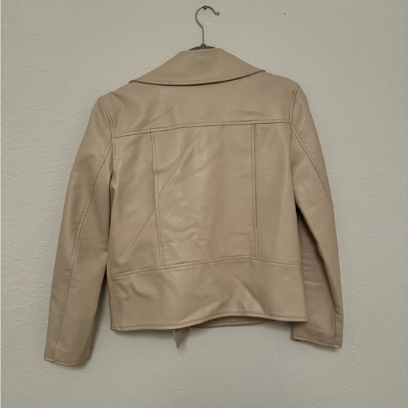 Elizabeth & James Beige Moto Jacket - Picture 4 of 6